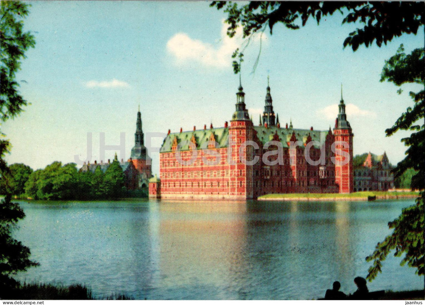 Frederiksborg Slot - castle - 1700/4 - Denmark - unused - JH Postcards