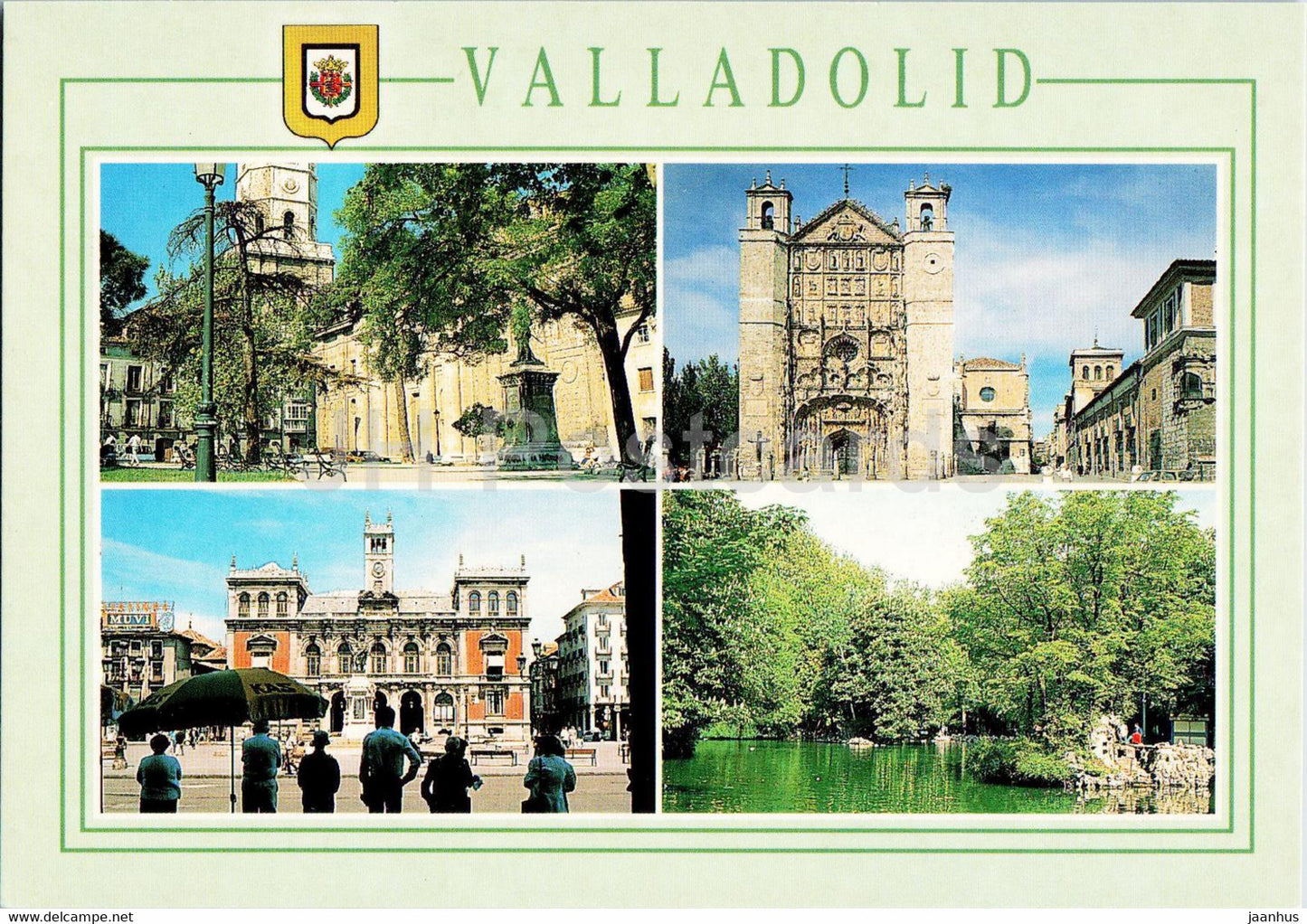 Valladolid - Diversos aspectos - multiview - 235 - Spain - unused - JH Postcards