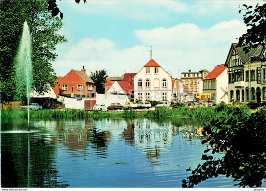 Tonder - View towards the brook - Denmark - used - JH Postcards