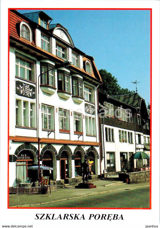 Szklarska Poreba - centrum miasta - town center - Poland - unused - JH Postcards