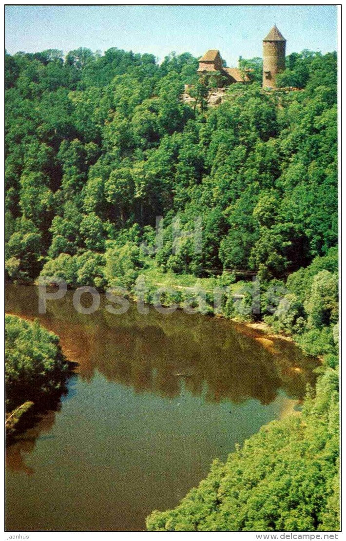 Turaida Castle - Sigulda - 1981 - Latvia USSR - unused - JH Postcards