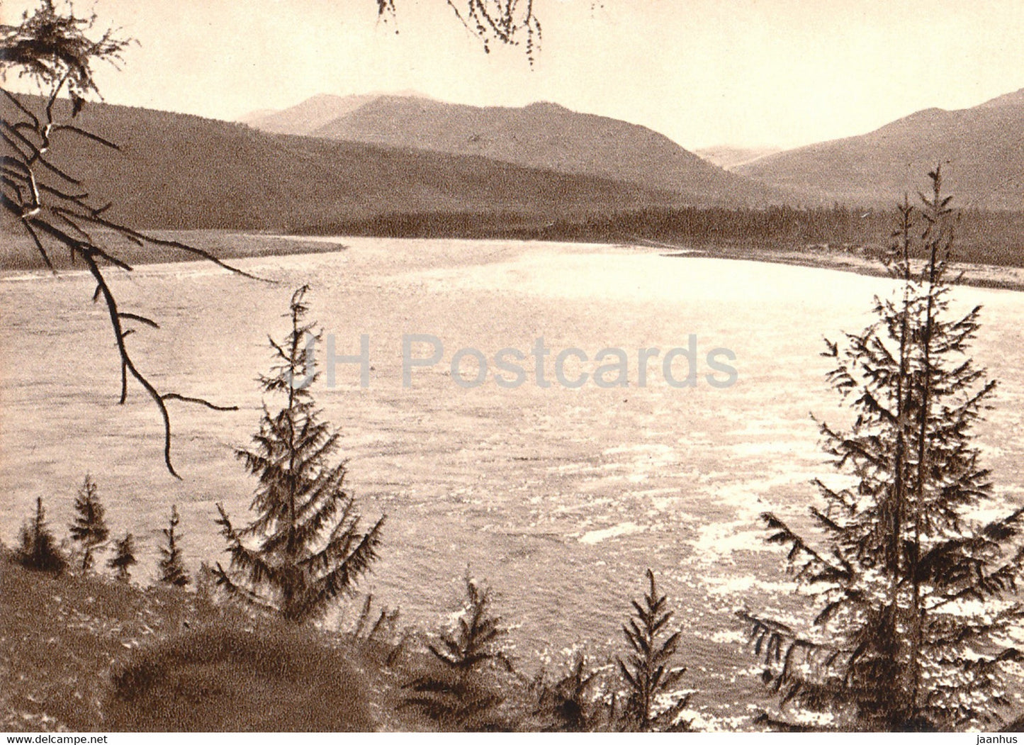 Yakutia - Sakha Republic - Indigirka river - 1963 - Russia USSR - unused - JH Postcards