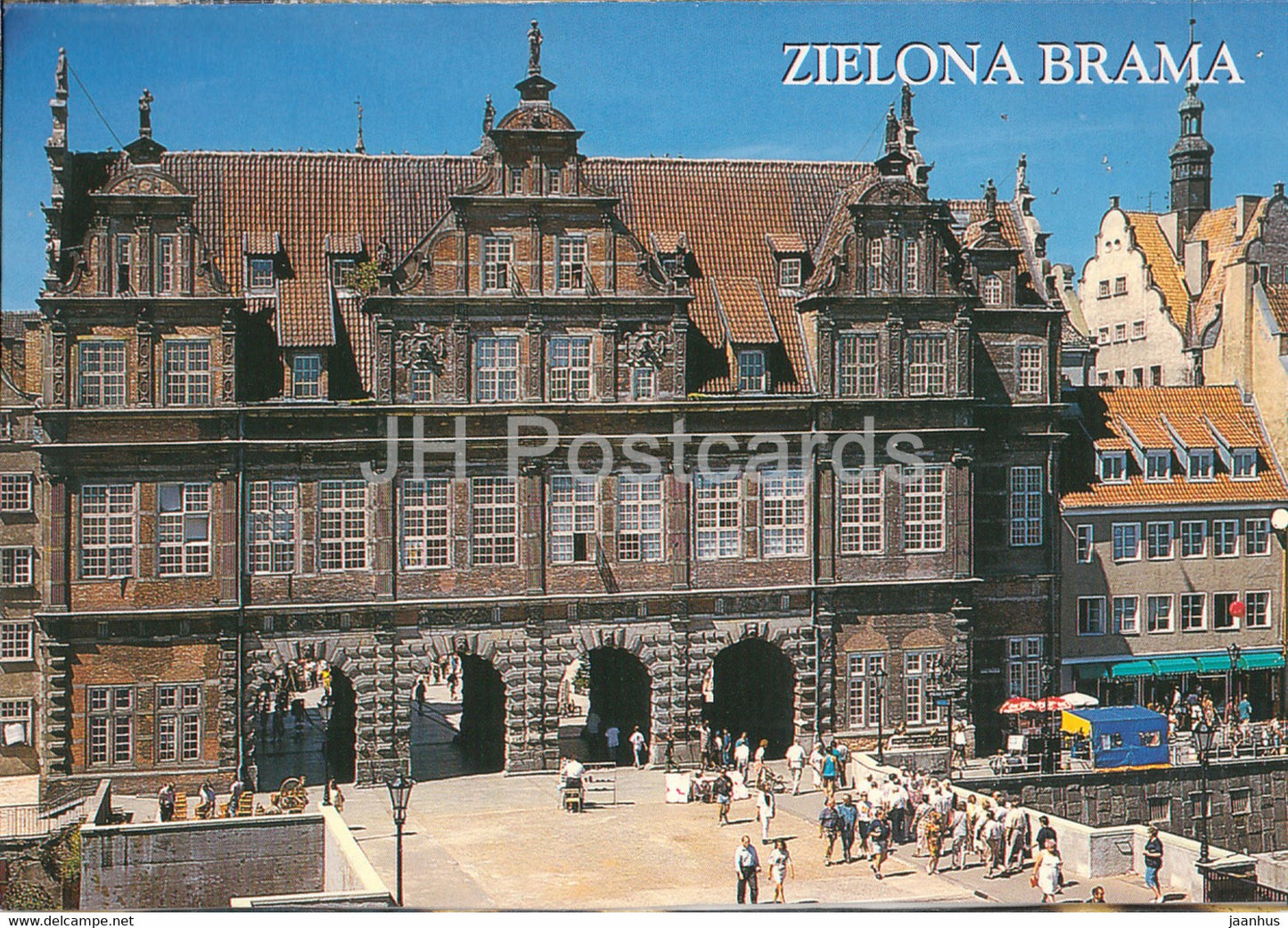 Gdansk - Danzig - Green Gate - Poland - unused - JH Postcards