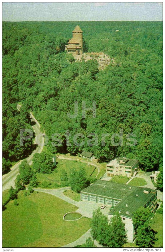 Tourist Centre - Sigulda - 1981 - Latvia USSR - unused - JH Postcards