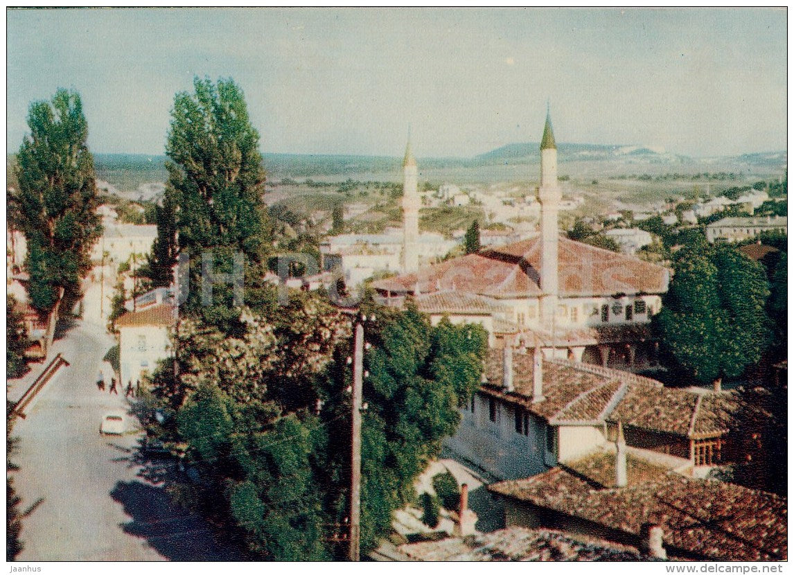 general view - Bakhchysarai Museum - Crimea - 1970 - Ukraine USSR - unused - JH Postcards