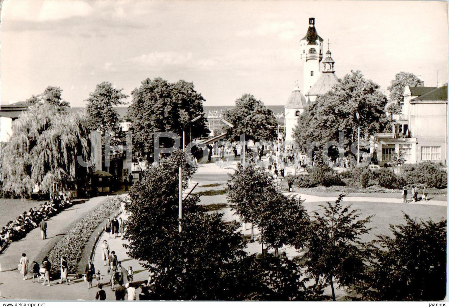 Sopot - Fragment miasta - A part of the town - 1969 - Poland - used - JH Postcards