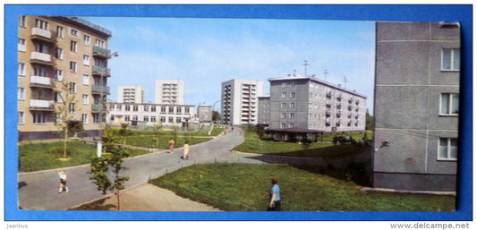 A new Jugla residential district - Riga - 1967 - Latvia USSR - unused - JH Postcards