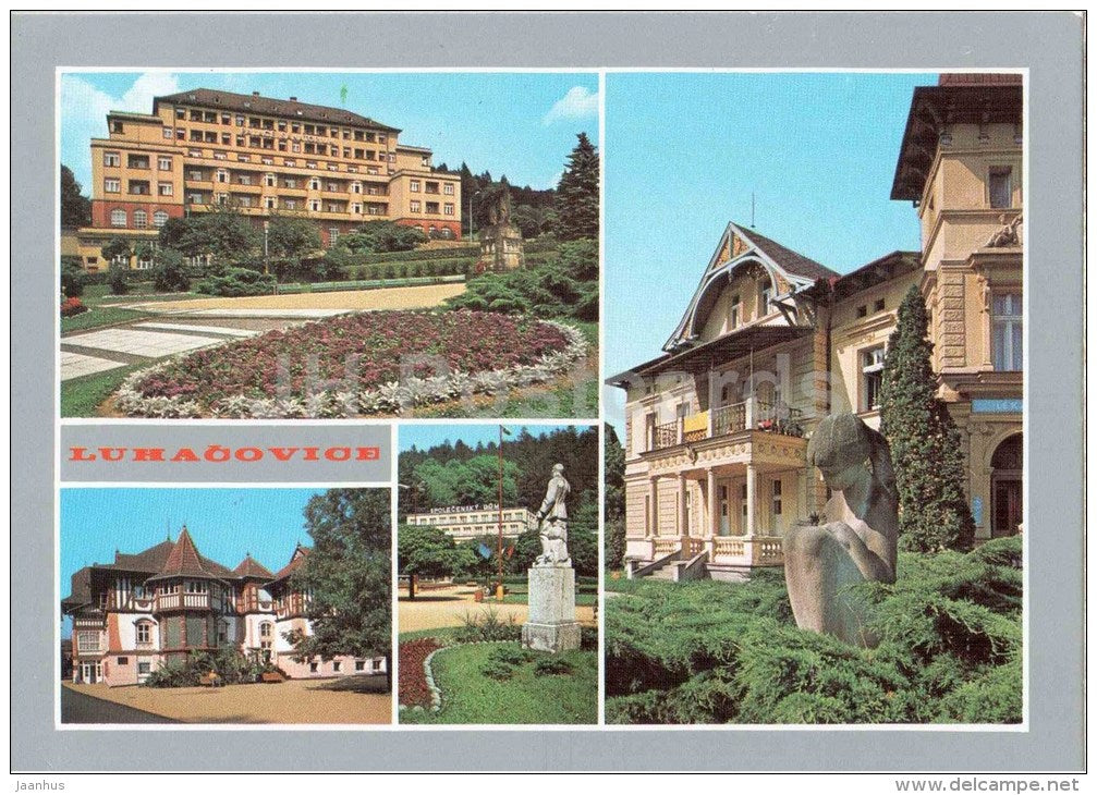 Luhacovice - Czechoslovakia - Czech - unused - JH Postcards