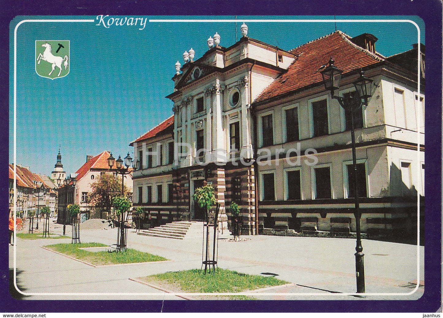 Kowary - Town Hall - Poland - unused - JH Postcards