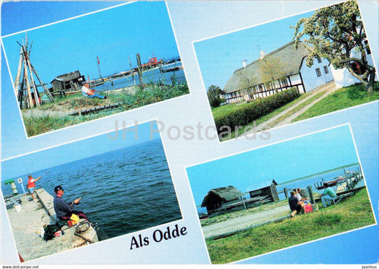Als Odde- Helberskov - multiview - 1995 - Denmark - used - JH Postcards