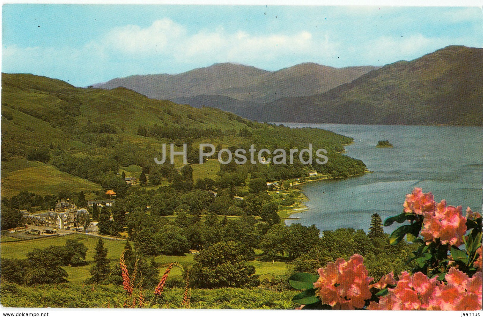 Loch Lomond from above Tarbet - PT35584 - 1970 - United Kingdom - Scotland - used - JH Postcards