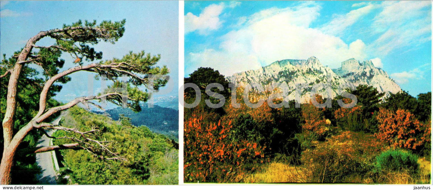 Ai-Petri Peak - South Coast of Crimea - 1978 - Ukraine USSR - unused - JH Postcards