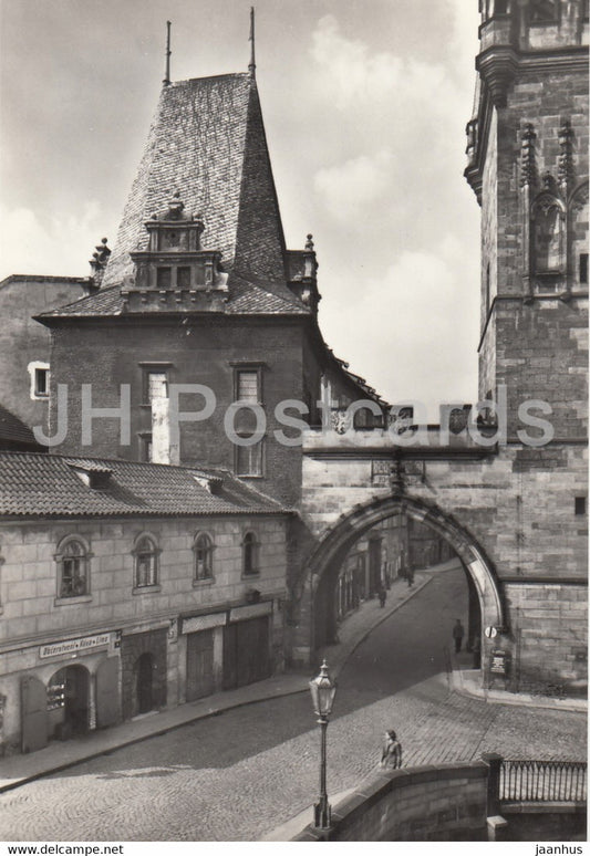 Praha - Prague - Tower of Judith bridge - Romanic Period Prague - Czechoslovakia - Czech Republic - unused - JH Postcards