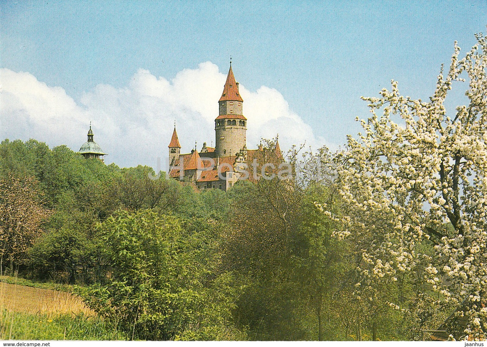 Bouzov - Castle General view - Czechoslovakia - Czech Republic - unused - JH Postcards