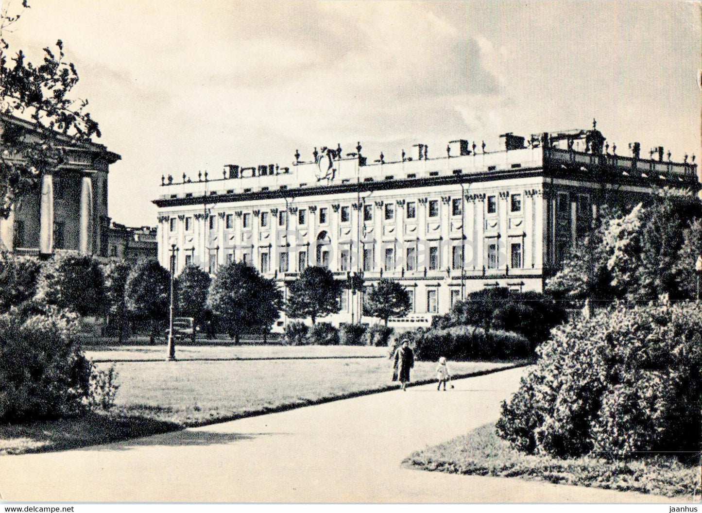 Leningrad - St Petersburg - Branch of the Central Lenin Museum - old postcard - 1957 - Russia USSR - unused - JH Postcards