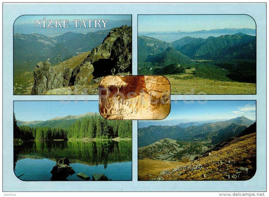 Vrbicke - Demanovska valley - Nizke Tatry - Low Tatras - special seal - Slovakia - used 2000 - JH Postcards