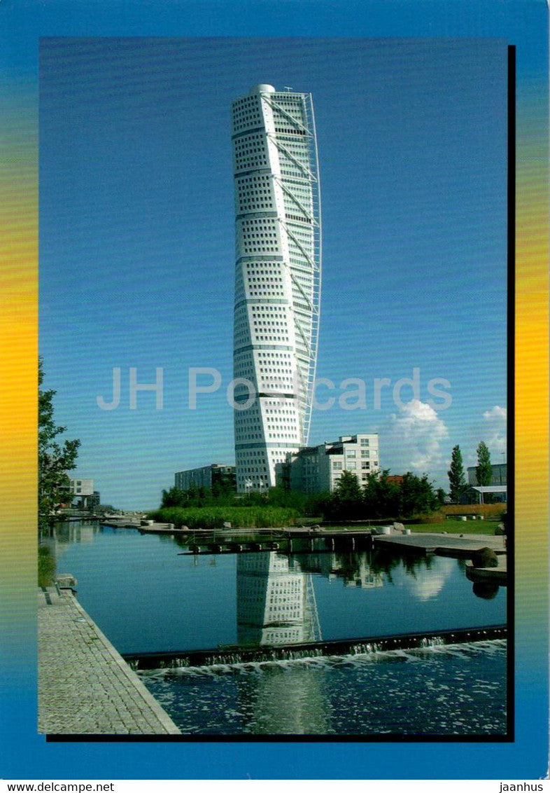 Malmo - Turning Torso - 1 - 3072 - 2007 - Sweden - used - JH Postcards