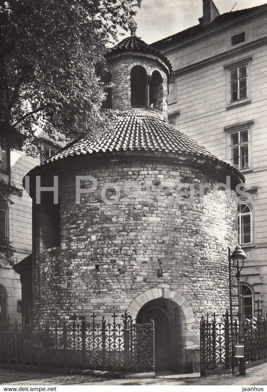 Praha - Prague - The Rotunda of the Holy Cross - Romanic Period Prague - Czechoslovakia - Czech Republic - unused - JH Postcards