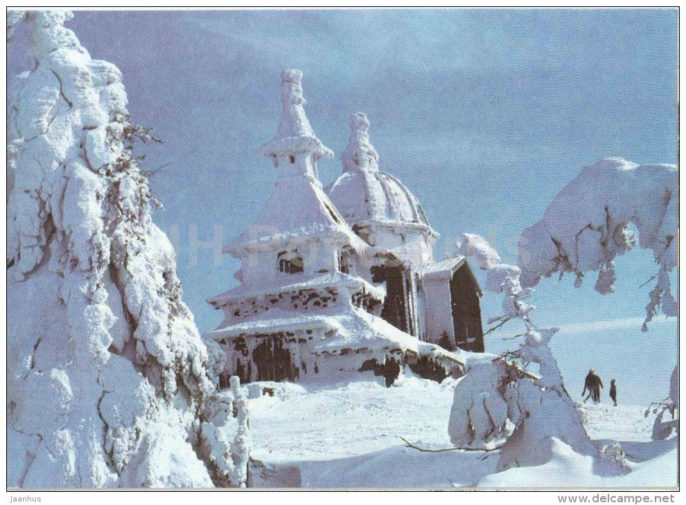 Radhostske Beskydy - chapel - Czechoslovakia - Czech - unused - JH Postcards