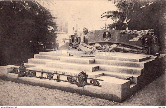 Milano - Milan - Cimitero Monumentale - Monumento Famiglia Izar - cemetery - old postcard - Italy - unused - JH Postcards