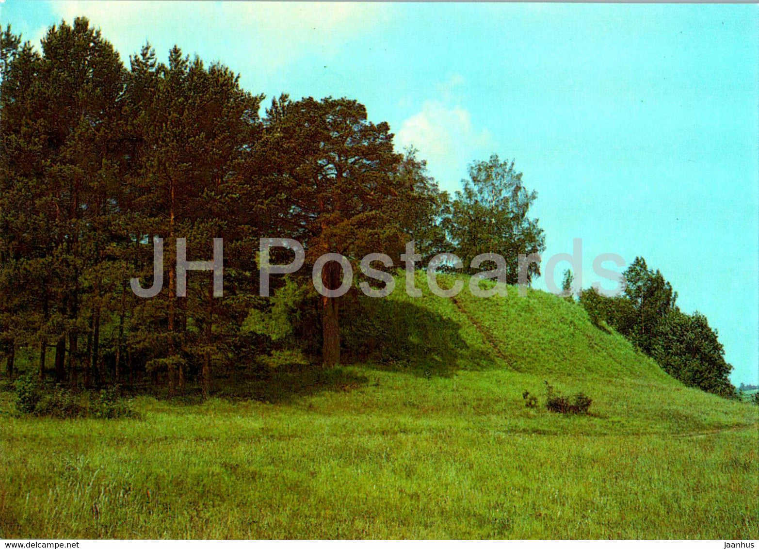 Pushkin State Reserve - Savkina Hill - 1 - postal stationery - 1981 - Russia USSR - unused - JH Postcards