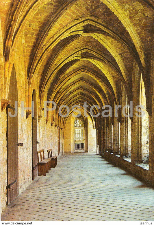 Chorin - Kloster Chorin - Ostlicher Kreuzgang - Bischofs- und Wallfahrtskirchen - church - 1987 - DDR Germany - unused - JH Postcards