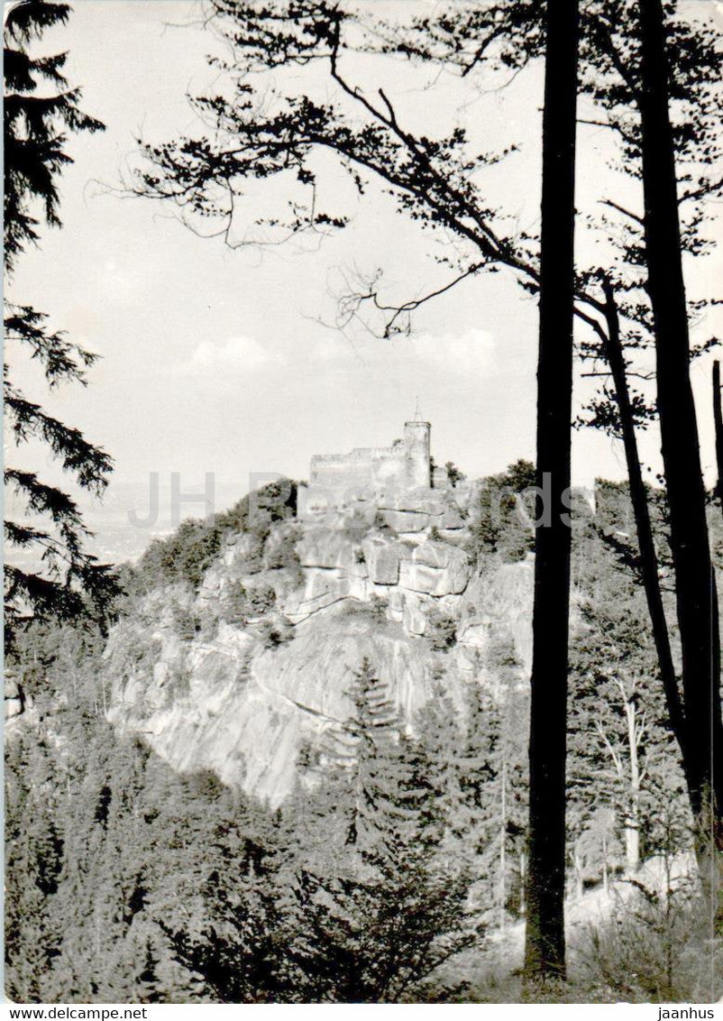 Sobieszow - Ruiny zamku Chojnik - Ruins of the Chojnik castle - Poland - used - JH Postcards