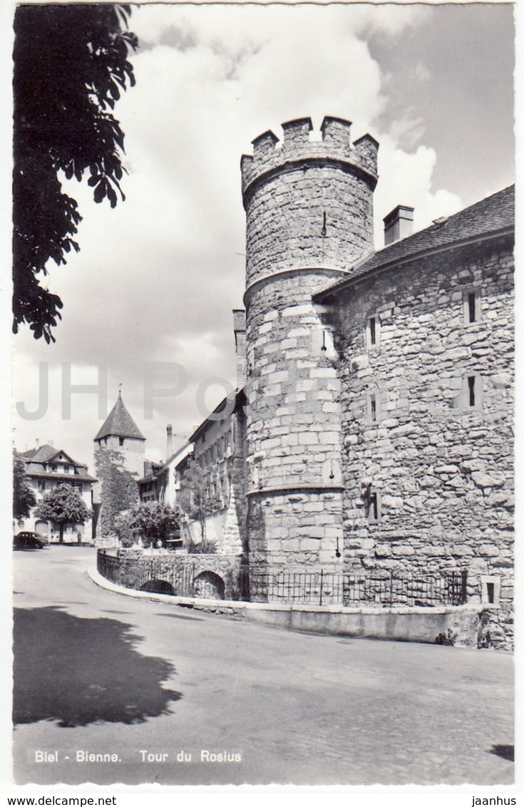 Biel - Bienne - Tour du Rosius - 10414 - Switzerland - 1965 - used - JH Postcards